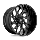 22x10 Fuel Off-Road D741 Runner Gloss Black Milled 8x180 ET-18 CB124.2 Wheel Rim