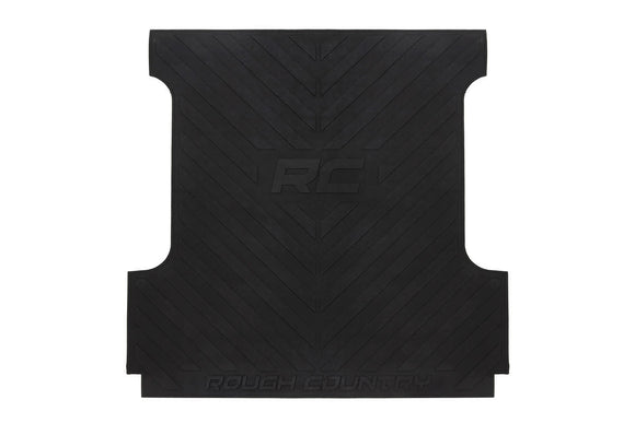 Rough Country Bed Mat 6'7" Bed RC Logo For Ford Super Duty 2017-2022