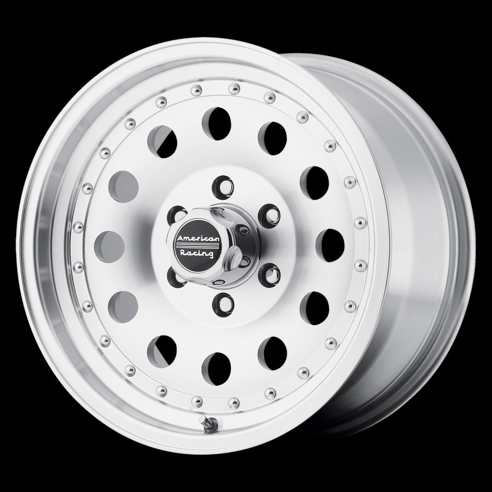 15x10 American Racing Outlaw II Machined Wheel 6X139.7 15-10 6-139.7 ET-38 - 0