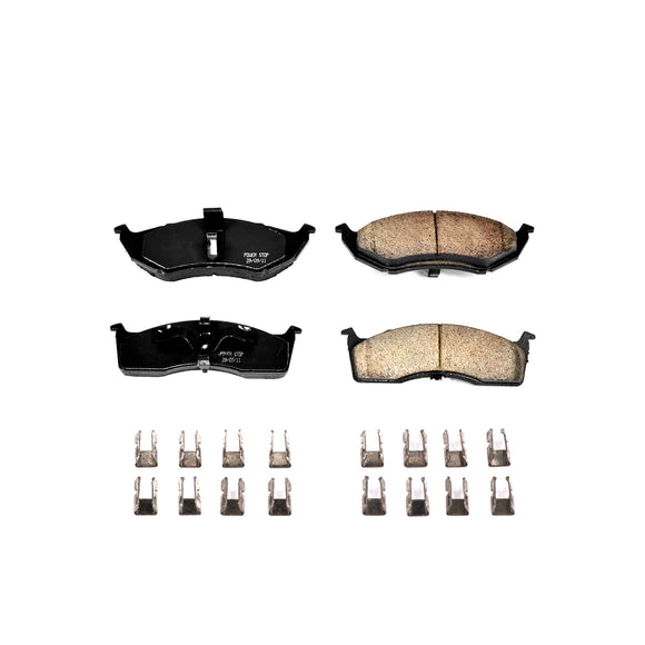 PowerStop Z17 Evolution Ceramic Brake Pads With Hardware