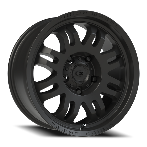 18x8.5 Vision 409 Inferno Satin Black 5x150 ET10 Wheel Rim