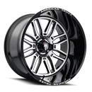 24x14 American Truxx AT1915 Restless Black Machined 6x135 ET-76 Wheel Rim
