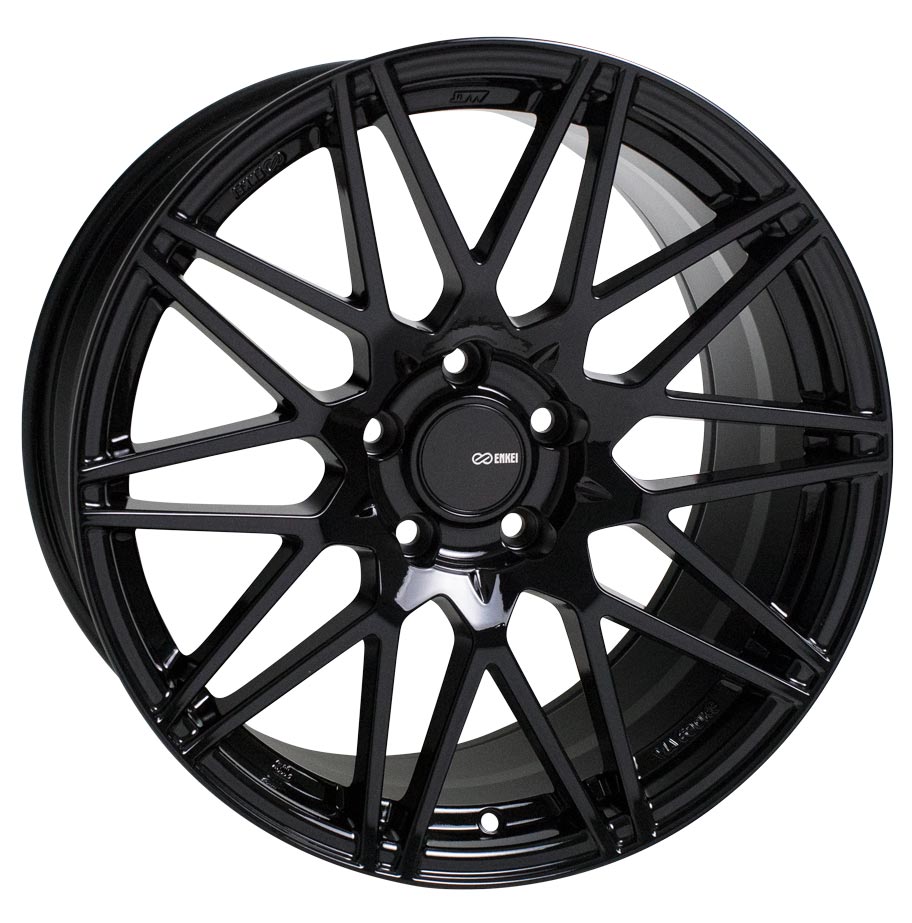 18X9.5 Enkei TMS Gloss Black Wheel/Rim 5x100 5-100 515-895-8045BK