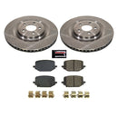 PowerStop OE Stock Replacement Low-Dust Ceramic Brake Pad and Rotor Kit