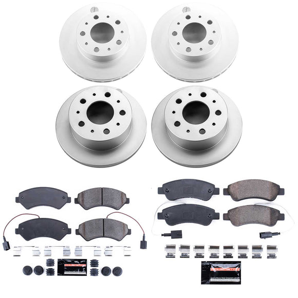 Z23 Daily Driver Premium Carbon-Fiber Ceramic Brake Pad and Fully Coated Rotor K