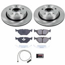 PowerStop OE Stock Replacement Low-Dust Ceramic Brake Pad and Rotor Kit