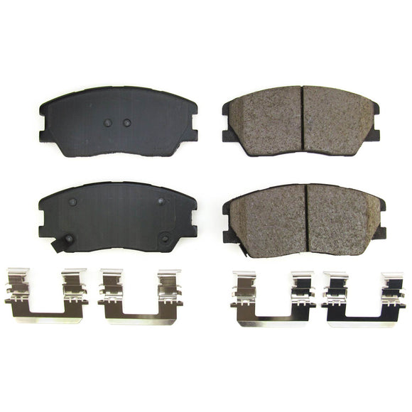 PowerStop Z17 Evolution Ceramic Brake Pads With Hardware