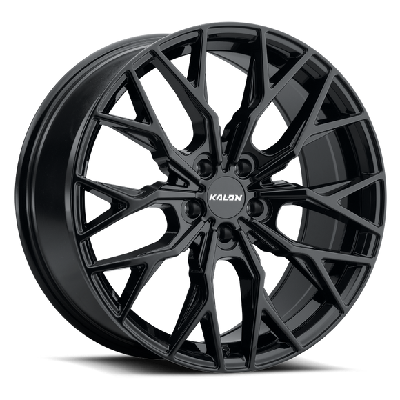 20x9 Kalon Inferno-103 Gloss Black Wheel 5x127 ET18 CB73