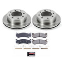 PowerStop OE Stock Replacement Low-Dust Ceramic Brake Pad and Rotor Kit