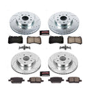 PowerStop Z23 Daily Driver Carbon-Fiber Ceramic Brake Pad and Drilled & Slotted