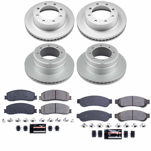 Z23 Daily Driver Premium Carbon-Fiber Ceramic Brake Pad and Fully Coated Rotor K