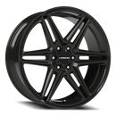 24x9.5 Vision 476 Wedge Gloss Black Wheel 6x135 ET30 CB87.1