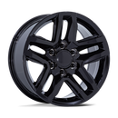 18X8.5 Performance Replicas PR220 Gloss Black 6x139.7 ET26 Wheel Rim