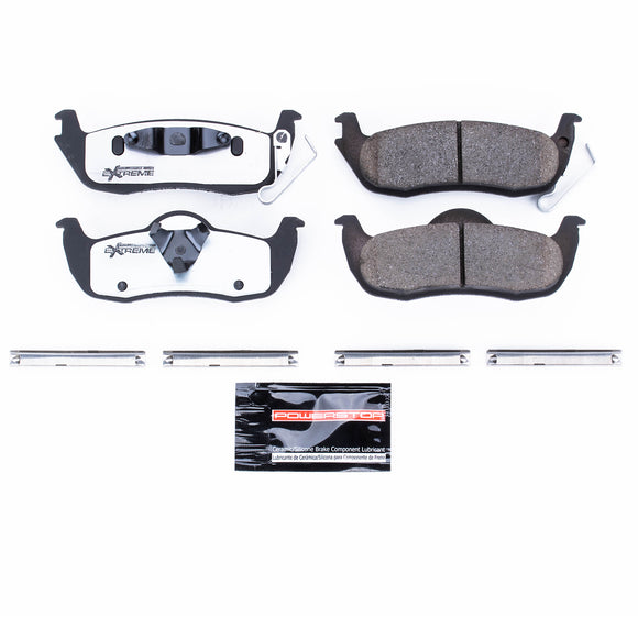 PowerStop Z26 Street Performance Carbon-Fiber Ceramic Brake Pads With Hardware