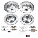 PowerStop Z26 Street Performance Ceramic Brake Pad and Drilled & Slotted Rotor K