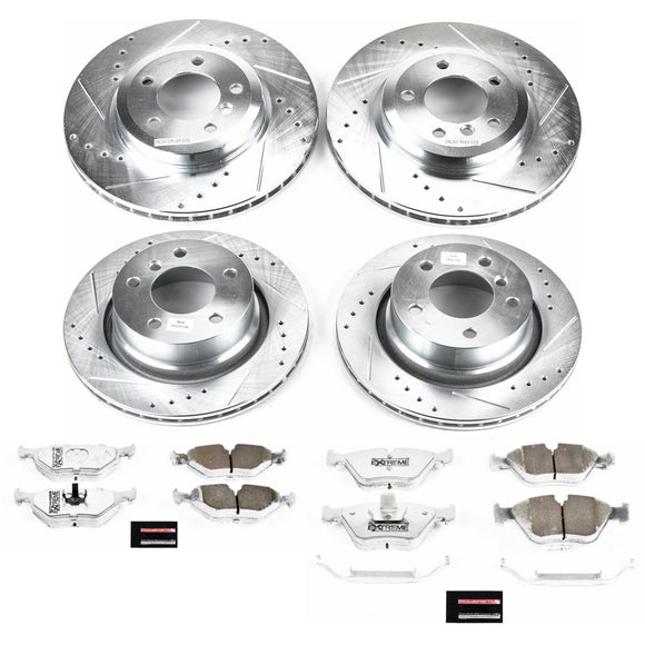 PowerStop Z26 Street Performance Ceramic Brake Pad and Drilled & Slotted Rotor K