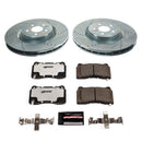 PowerStop Z26 Street Performance Ceramic Brake Pad and Drilled & Slotted Rotor K