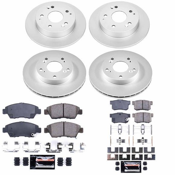 Z23 Daily Driver Premium Carbon-Fiber Ceramic Brake Pad and Fully Coated Rotor K