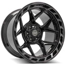 4Play Gen3 4P55 20x12 Black Brushed Face Tinted Wheel 6x135 ET-44 CB106.1