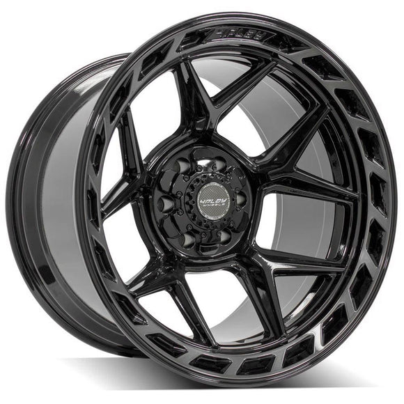 4Play Gen3 4P55 20x12 Black Brushed Face Tinted Wheel 6x135 ET-44 CB106.1