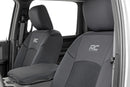 Rough Country Seat Covers Front 60/40 Rear Seat For Ram 2500 19-23