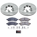 PowerStop OE Stock Replacement Low-Dust Ceramic Brake Pad and Rotor Kit