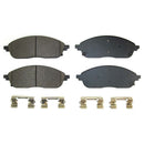 PowerStop Z17 Evolution Ceramic Brake Pads With Hardware