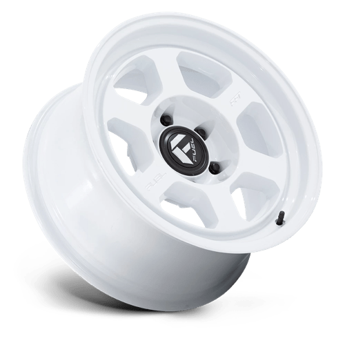 18x8.5 Fuel Off-Road FC860 Hype Gloss White 6x139.7 ET-10 CB106.1 Wheel Rim