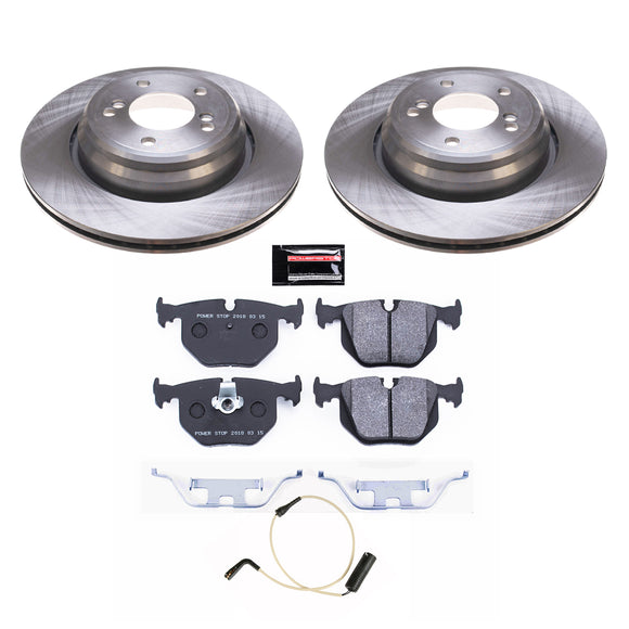 PowerStop Track Day Spec High-Performance Brake Pad and Rotor Kit