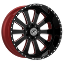 24x12 XFX Flow XFX-302 Black/Milled 5x127/139.7 ET-44 wheel/rim-1