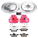 PowerStop Z36 Truck and SUV Ceramic Brake Pad, Drilled & Slotted Rotor, and Cali