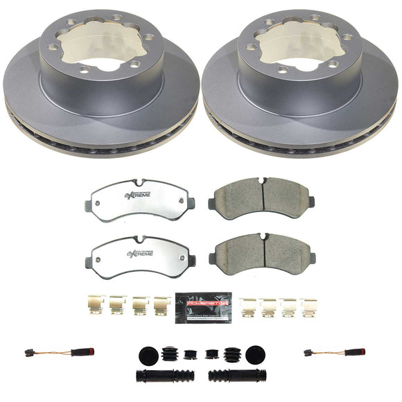 Z36 Truck & Tow Premium Carbon-Fiber Ceramic Brake Pad and Fully Coated Rotor Ki