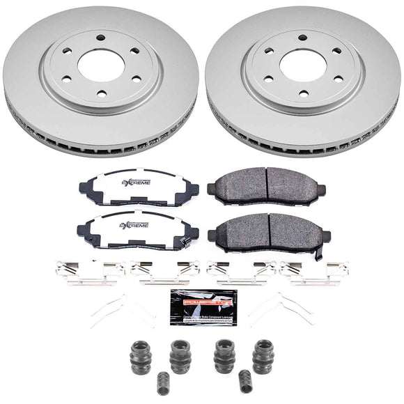 Z36 Truck & Tow Premium Carbon-Fiber Ceramic Brake Pad and Fully Coated Rotor Ki