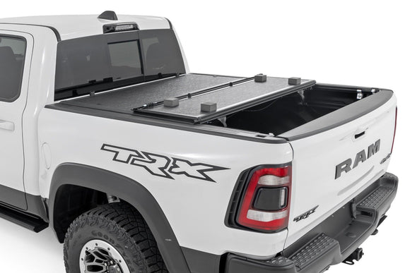 Rough Country Hard Low Profile Bed Cover 6'4" Bed No Rambox For Ram 1500 19-25