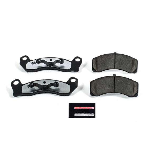 PowerStop Z26 Street Performance Carbon-Fiber Ceramic Brake Pads With Hardware