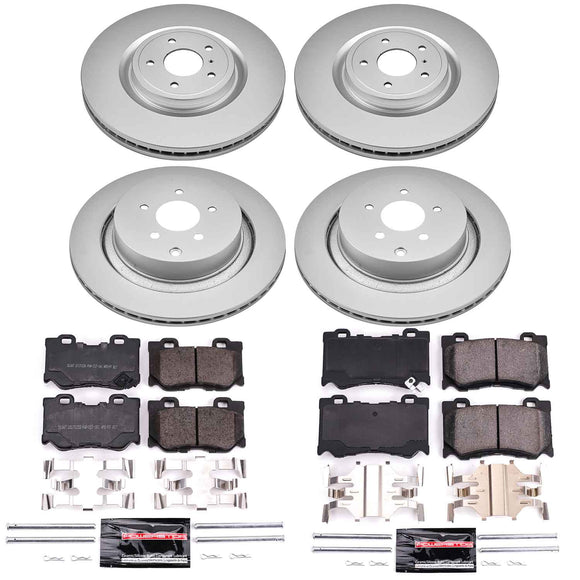 Z23 Daily Driver Premium Carbon-Fiber Ceramic Brake Pad and Fully Coated Rotor K