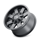 18x9 Ion 141 Satin Black 5x127 ET18 CB87.1 Wheel Rim