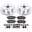 PowerStop Z23 Daily Driver Carbon-Fiber Ceramic Brake Pad and Drilled & Slotted