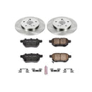 PowerStop OE Stock Replacement Low-Dust Ceramic Brake Pad and Rotor Kit