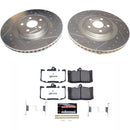 PowerStop Z26 Street Performance Ceramic Brake Pad and Drilled & Slotted Rotor K