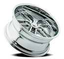 18x8 Resto Maverick Milled Window Chrome Plated 5x114.3 ET1 CB72.69 Wheel Rim