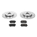 PowerStop Z23 Daily Driver Carbon-Fiber Ceramic Brake Pad and Drilled & Slotted