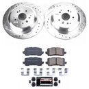PowerStop Z23 Daily Driver Carbon-Fiber Ceramic Brake Pad and Drilled & Slotted
