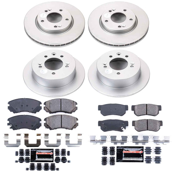 Z23 Daily Driver Premium Carbon-Fiber Ceramic Brake Pad and Fully Coated Rotor K