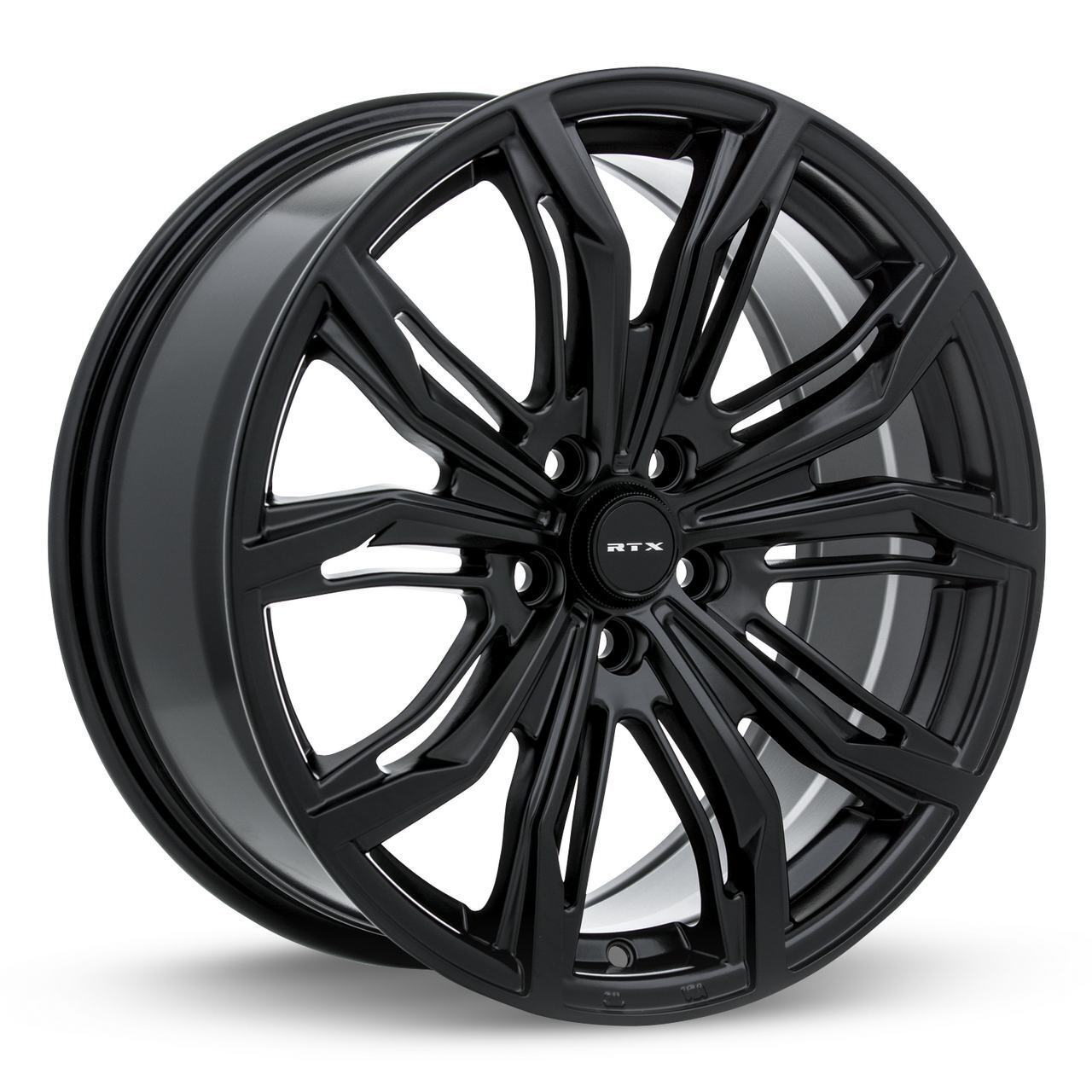 19x8.5 RTX Black Widow Satin Black 5x114.3 ET38 wheel/rim