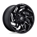 22x10 Fuel Off-Road D753 Reaction Gloss Black Milled 6x135 ET-18 CB106.1 Wheel