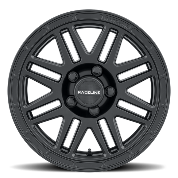 17x9 Raceline 944B Satin Black 8x170 ET12 Wheel Rim