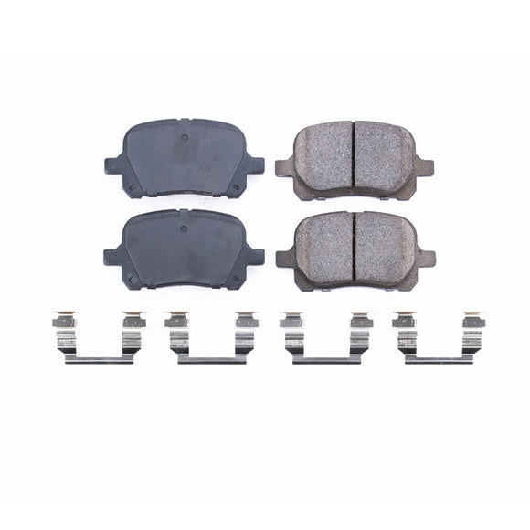 PowerStop Z17 Evolution Ceramic Brake Pads With Hardware