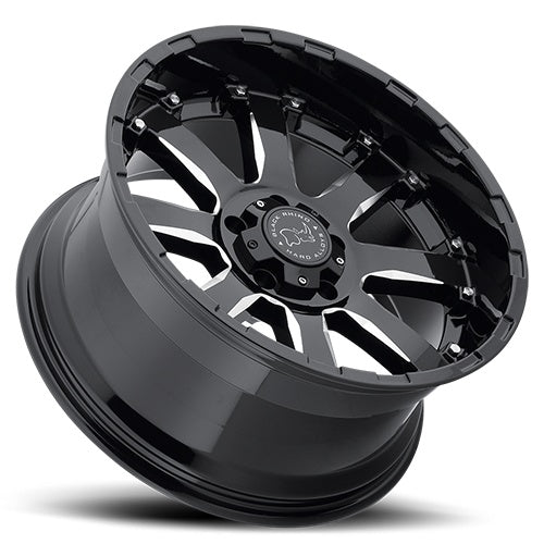 17X9 Black Rhino Sierra G-BLK-MILL 6X120 ET12 wheel/rim