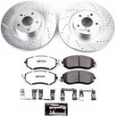 PowerStop Z26 Street Performance Ceramic Brake Pad and Drilled & Slotted Rotor K
